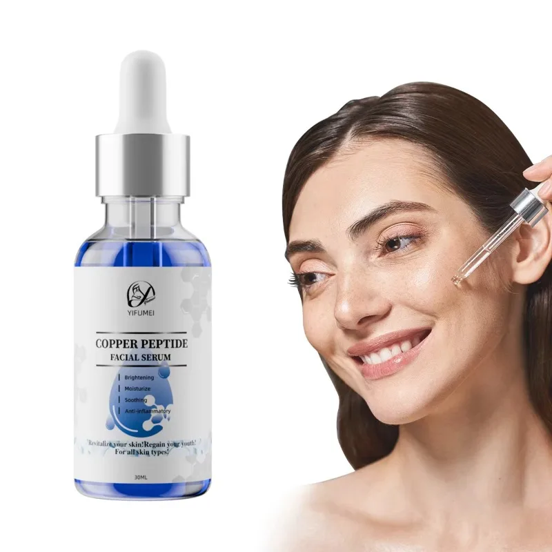 Private Label Hot Sale Skin Care Brightening Anti Wrinkle Aging Moisturizing Blue Ghk-Cu Copper Peptide Face Serum
Private Label Hot Sale Skin Care Brightening Anti Wrinkle Aging Moisturizing Blue Ghk-Cu Copper Peptide Face Serum