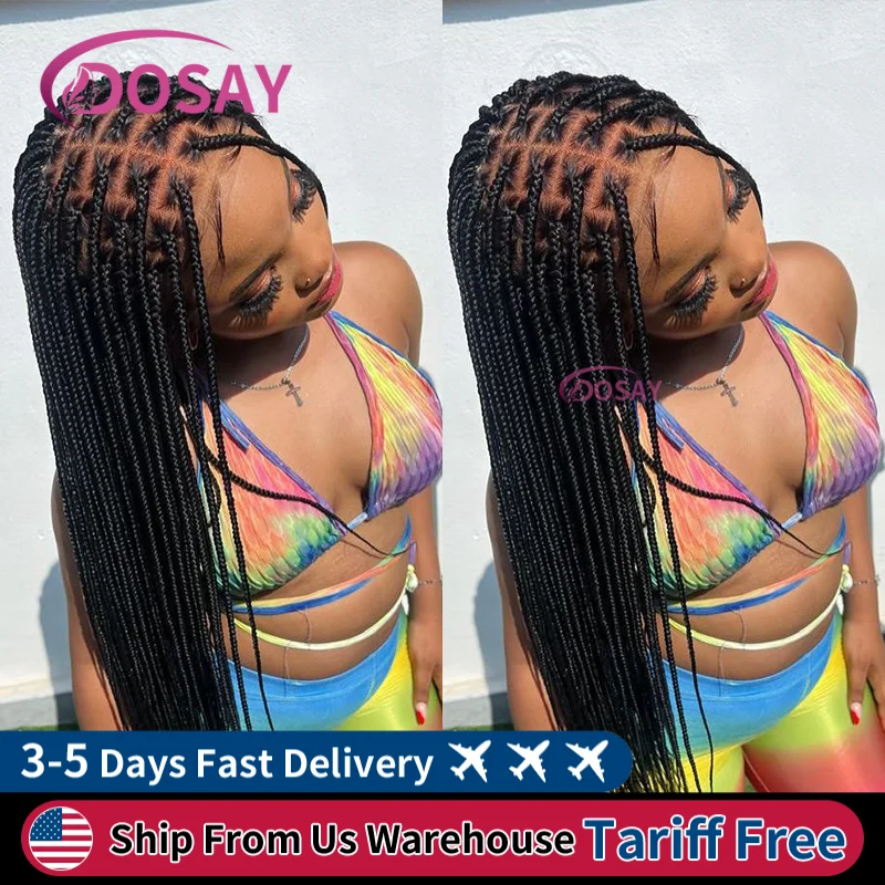 36-дюймовые плетеные парики без узлов с детскими волосами, синтетический парик спереди для женщин, косичка, полный парик шнурка, коса, африканский парик, светлый парик 
36-дюймовые плетеные парики без узлов с детскими волосами, синтетический парик спереди для женщин, косичка, полный парик шнурка, коса, африканский парик, светлый парик
