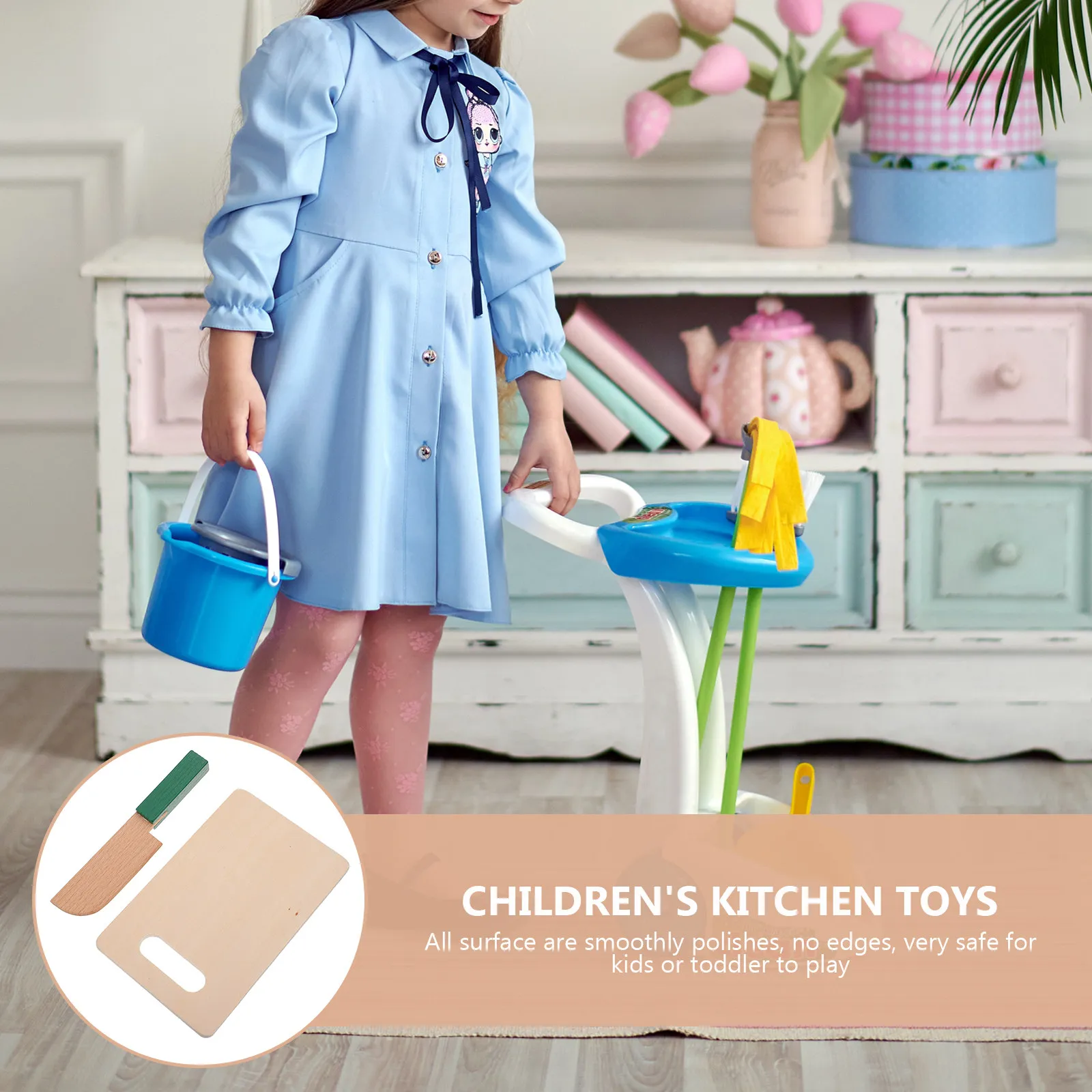 2Pcs Kids Wooden Kitchen Chopper and Chopping Board Set for Imaginative Play Educational Role Play Children Indoor Cooking
2Pcs Kids Wooden Kitchen Chopper and Chopping Board Set for Imaginative Play Educational Role Play Children Indoor Cooking