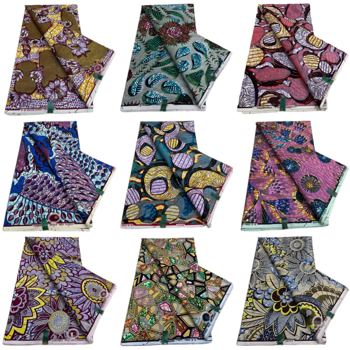 Latest African Grand Golden Wax Fabric High Quality Women Pagne Flash Shiny Print Batik Ankara Glitter Golden Wax Fabric
Latest African Grand Golden Wax Fabric High Quality Women Pagne Flash Shiny Print Batik Ankara Glitter Golden Wax Fabric