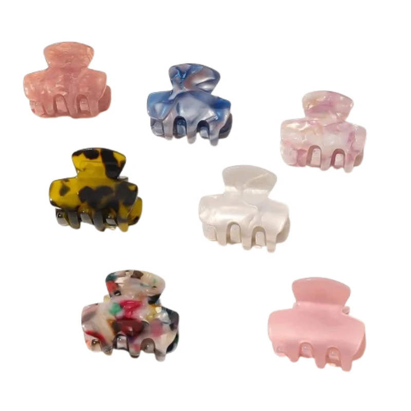 Маленькие яркие заколки-крабики для волос для женщин, элегантные милые заколки из ацетата для девочек, простые заколки-мини-крокодилы, аксессуары для волос
Маленькие яркие заколки-крабики для волос для женщин, элегантные милые заколки из ацетата для девочек, простые заколки-мини-крокодилы, аксессуары для волос