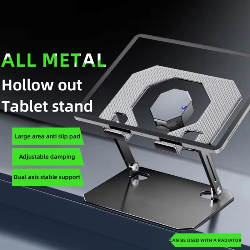 Foldable Tablet Holder Large Cutout Hollowed Designing Enhances Stability and Cooling for Gamers and 11/12Inch Laptop H8WD
Foldable Tablet Holder Large Cutout Hollowed Designing Enhances Stability and Cooling for Gamers and 11/12Inch Laptop H8WD