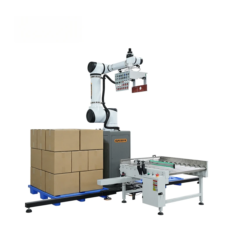 GPM-R85HGD Automatic Carton Heavy-Duty Collaborative Robot Palletizer
GPM-R85HGD Automatic Carton Heavy-Duty Collaborative Robot Palletizer