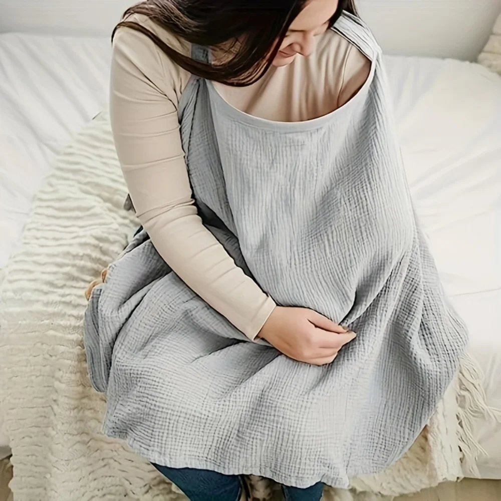 100% Cotton Breathable Nursing Cover, Nursing Cover For Breastfeeding, Mothers Nursing Apron With Hard Hoops, Multi-Use Car Sea
100% Cotton Breathable Nursing Cover, Nursing Cover For Breastfeeding, Mothers Nursing Apron With Hard Hoops, Multi-Use Car Sea