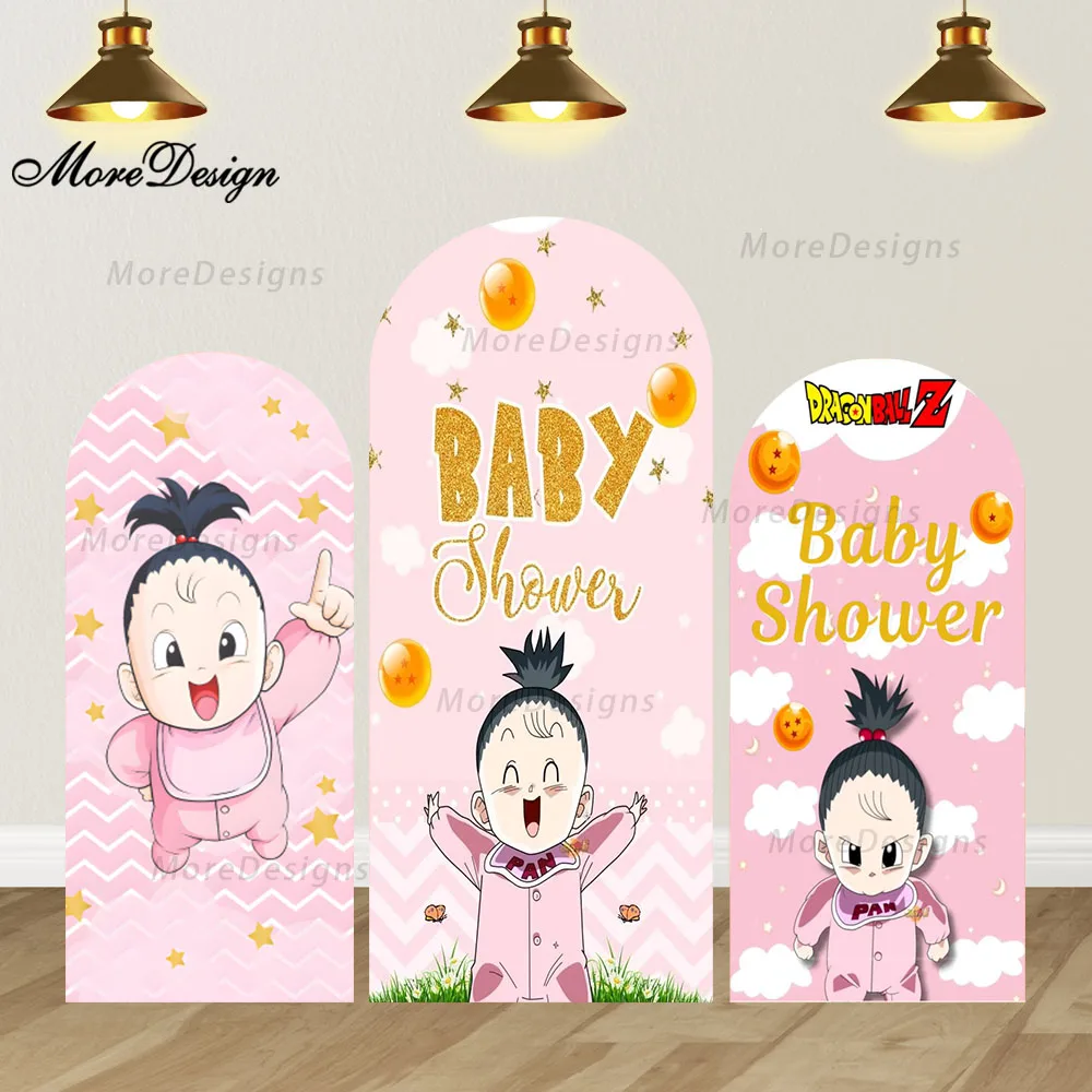 Dragon Ball Baby Pan Arch Photo Backdrop Girls Birthday Party Baby Shower Decoration Doubleside Arched Covers Photography Prop
Dragon Ball Baby Pan Arch Photo Backdrop Girls Birthday Party Baby Shower Decoration Doubleside Arched Covers Photography Prop