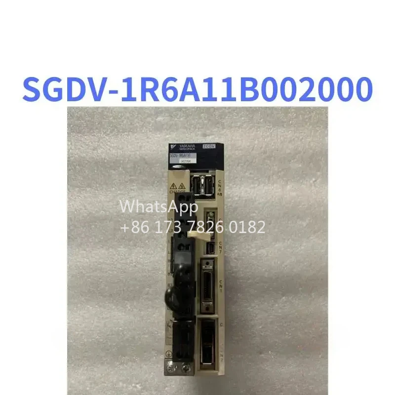 SGDV-1R6A11B002000 Second-hand servo drive 200W test function OK 
SGDV-1R6A11B002000 Second-hand servo drive 200W test function OK
