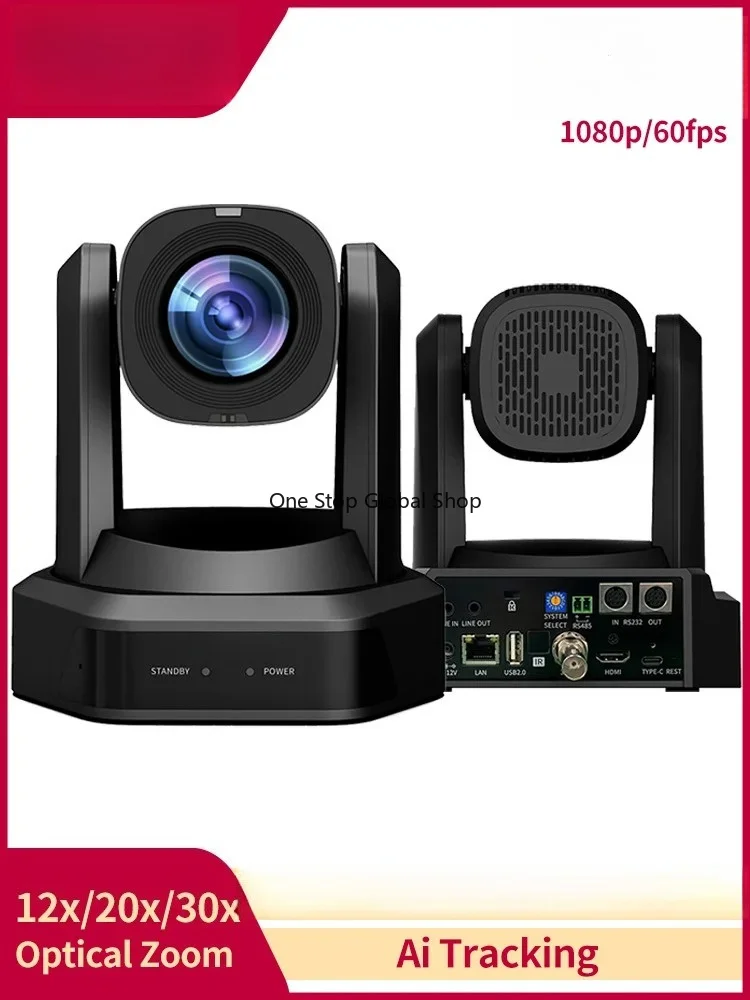 Runpu 1080p NDI Camera 12/20/30X Optical Zoom AI Tracking Camera Support POE for Church Worship Live Services
Runpu 1080p NDI Camera 12/20/30X Optical Zoom AI Tracking Camera Support POE for Church Worship Live Services