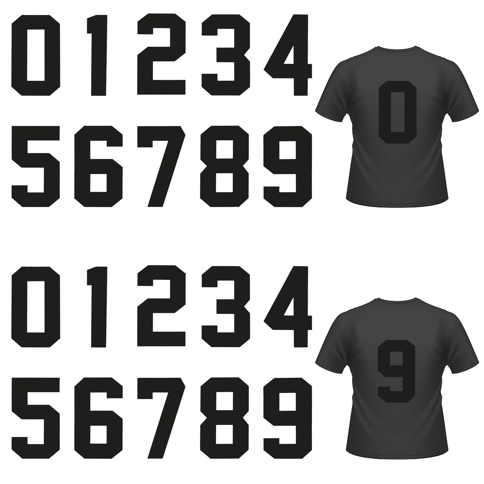 20 Pcs Digital Thermal Transfer Decorative Shirts Patches Clothing DIY Supplies Vinyl Number Nail Stickers
20 Pcs Digital Thermal Transfer Decorative Shirts Patches Clothing DIY Supplies Vinyl Number Nail Stickers
