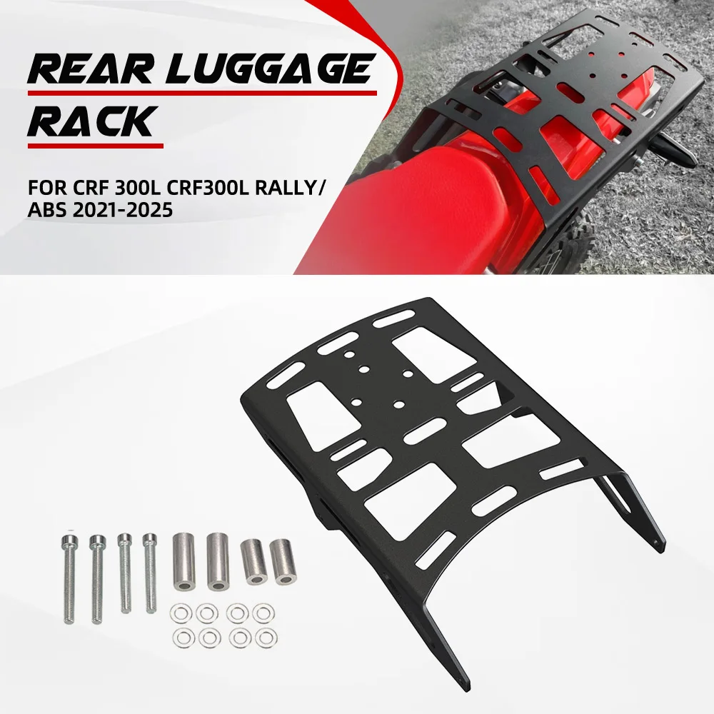 For HONDA CRF 300L CRF300L RALLY/ABS 2021 - 2025 2024 Motorcycle Rear Luggage Rack Carrier Shelf Top Box Holder Support Bracket
For HONDA CRF 300L CRF300L RALLY/ABS 2021 - 2025 2024 Motorcycle Rear Luggage Rack Carrier Shelf Top Box Holder Support Bracket