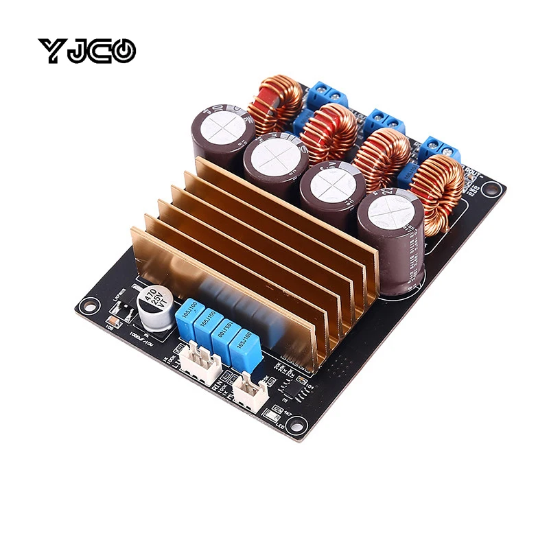 YJCO TPA3221 100W*2 2.0 Channel Digital Power Amplifier Board HiFi Stereo Audio AMP with Overheat Short Circuit Protection
YJCO TPA3221 100W*2 2.0 Channel Digital Power Amplifier Board HiFi Stereo Audio AMP with Overheat Short Circuit Protection