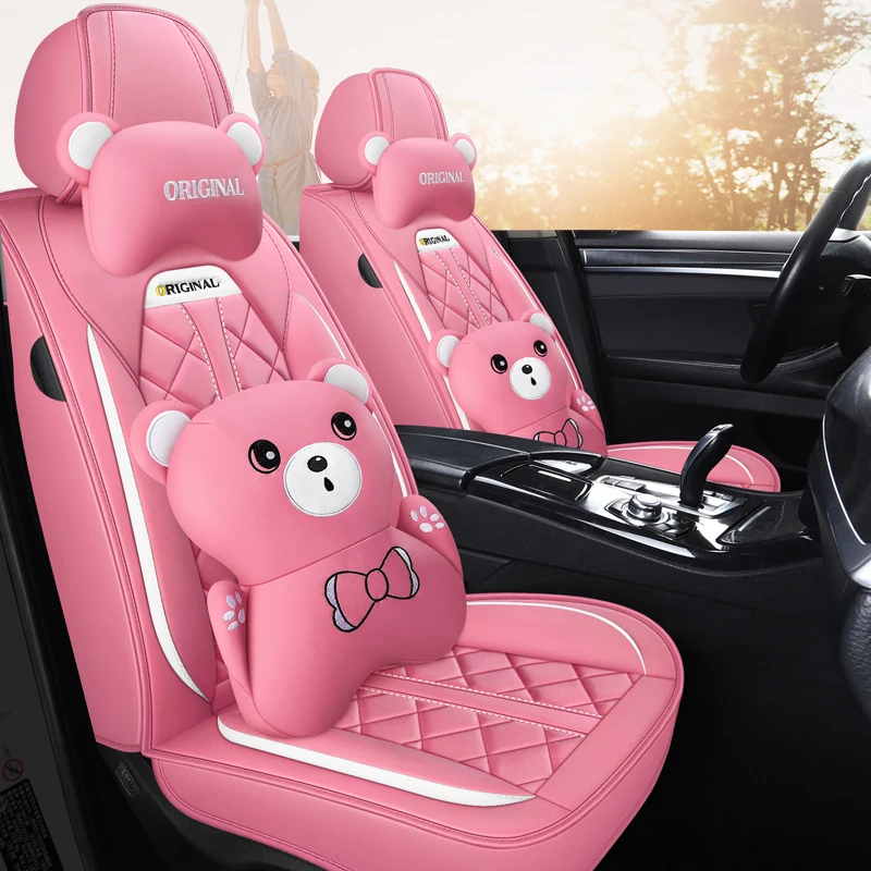 Car Seat Four Seasons Universal Full Surround Seat Cover 2021 New Cartoon Leather Seat Cover Summer Net Red Car Seat Cushion
Car Seat Four Seasons Universal Full Surround Seat Cover 2021 New Cartoon Leather Seat Cover Summer Net Red Car Seat Cushion