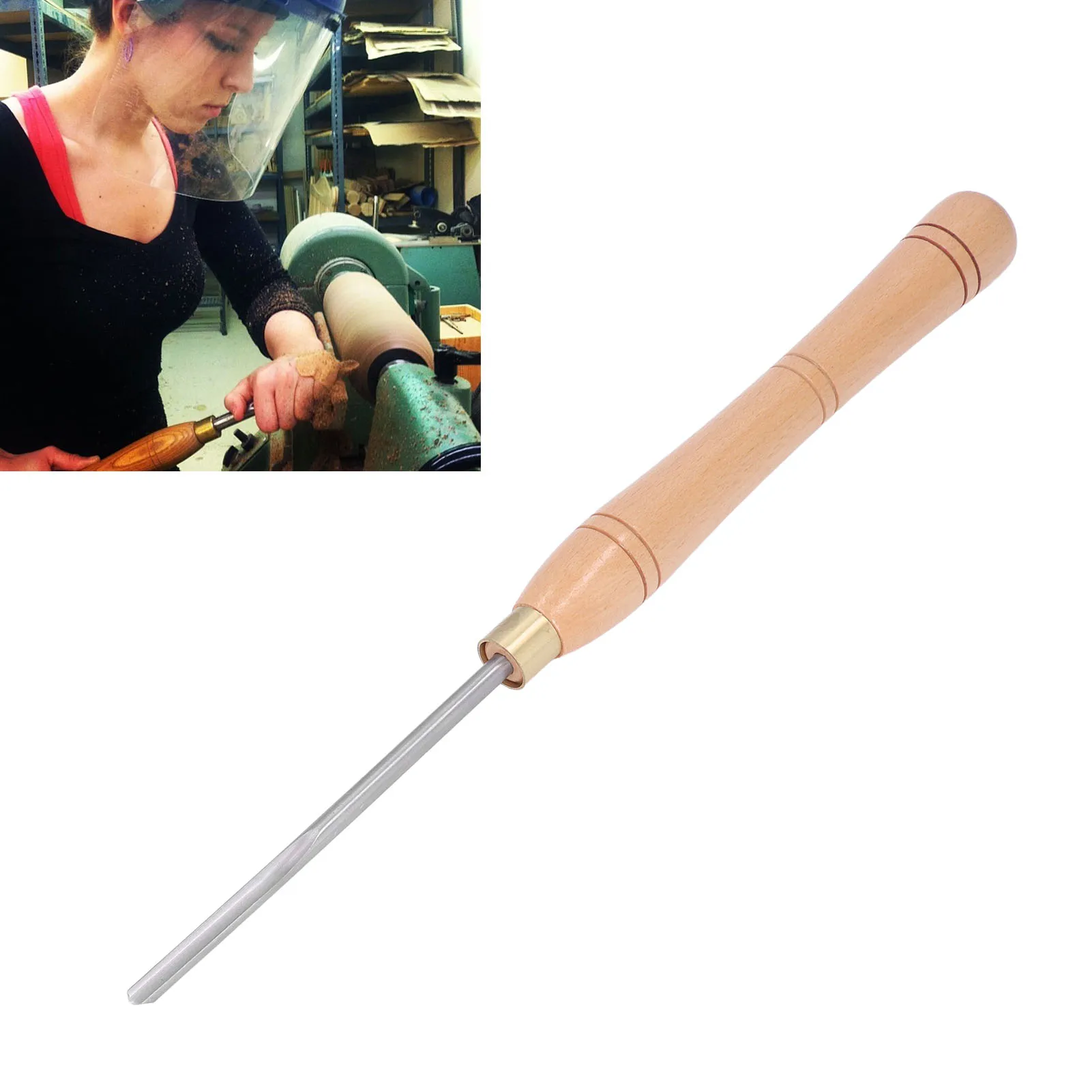 arving Chisel Tool Lathe Turning Tool Wood Lathe Chisel Beach Handle HHS Small Inner Arc Blade Turning Tool for Woodworking
arving Chisel Tool Lathe Turning Tool Wood Lathe Chisel Beach Handle HHS Small Inner Arc Blade Turning Tool for Woodworking