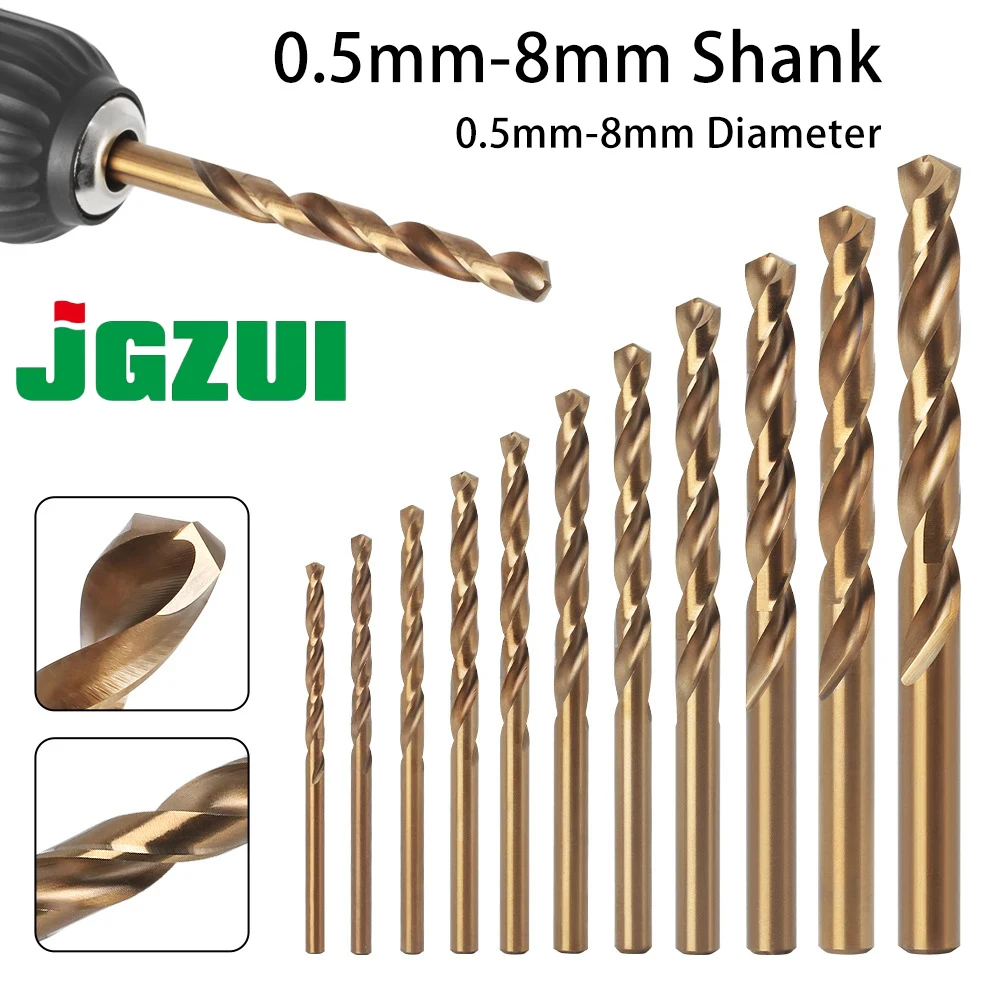 Round Shank Twist Drill Bit 0.5-8mm Diameter Multipurpose for Precision Drilling of Timber Stainless Steel and Alloy Metal Parts
Round Shank Twist Drill Bit 0.5-8mm Diameter Multipurpose for Precision Drilling of Timber Stainless Steel and Alloy Metal Parts