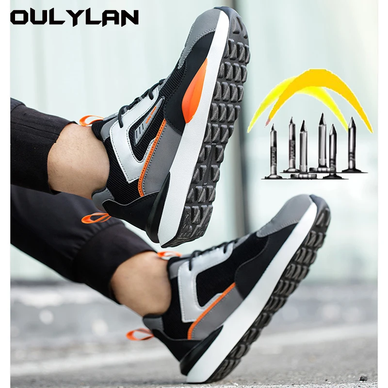 Oulylan 2025 New Men Work & Safety Boots With Steel Head Cap Work Sneakers Indestructible Shoes Anti-puncture Safety Shoes
Oulylan 2025 New Men Work & Safety Boots With Steel Head Cap Work Sneakers Indestructible Shoes Anti-puncture Safety Shoes