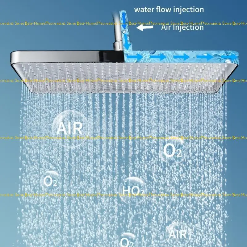 12PD Upgrades ABS LED Shower Head 8inch Square Color Change with Water Temperature Modern LED Light Up for Modern Bathroom
12PD Upgrades ABS LED Shower Head 8inch Square Color Change with Water Temperature Modern LED Light Up for Modern Bathroom