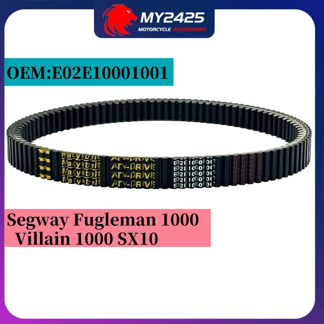 CVT Drive Belt For Segway Fugleman 1000 Villain 1000 SX10 UT10 UT10X UT10E Electric Assist 1000 41E4335 E02E10001001 LU099133
CVT Drive Belt For Segway Fugleman 1000 Villain 1000 SX10 UT10 UT10X UT10E Electric Assist 1000 41E4335 E02E10001001 LU099133