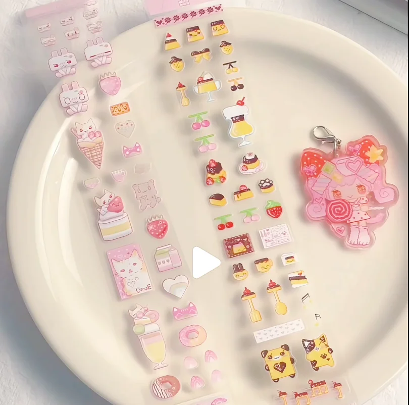 WAKAWAKA Cute Sticker Tapes Pixel Animal Deco Stickers for Scrapbooking PET Kawaii Stickers Stationery For Arts Diy Crafts Album
WAKAWAKA Cute Sticker Tapes Pixel Animal Deco Stickers for Scrapbooking PET Kawaii Stickers Stationery For Arts Diy Crafts Album