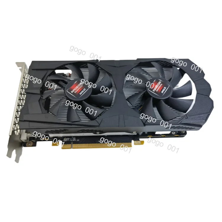 Игровая видеокарта RX580 8 ГБ 2048SP GDDR5 для настольных ПК — 256 бит HDMI/DP для PUBG, Fortnite, майнинга, система охлаждения с двумя вентиляторами
Игровая видеокарта RX580 8 ГБ 2048SP GDDR5 для настольных ПК — 256 бит HDMI/DP для PUBG, Fortnite, майнинга, система охлаждения с двумя вентиляторами