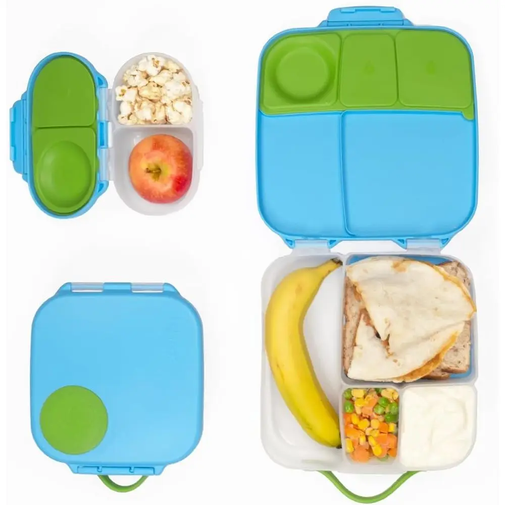 3-Piece Lunch Set with Mini Box and Containers, Leakproof, Dishwasher Safe, BPA-Free, Suitable for Ages 3+, Ocean Breeze Design
3-Piece Lunch Set with Mini Box and Containers, Leakproof, Dishwasher Safe, BPA-Free, Suitable for Ages 3+, Ocean Breeze Design