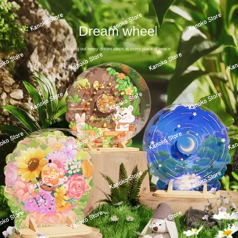Dream Wheel Series Hamster Running Wheel Ultra-quiet Hamsters Toy Rat Accessories Small Animal Cage Landscaping Supplies
Dream Wheel Series Hamster Running Wheel Ultra-quiet Hamsters Toy Rat Accessories Small Animal Cage Landscaping Supplies