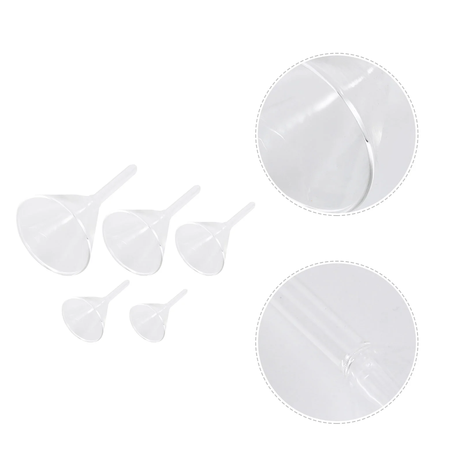 5 Pcs Glass Funnel Feeding Filling Multifunction Professional Labs Equipment Filter Transparent
5 Pcs Glass Funnel Feeding Filling Multifunction Professional Labs Equipment Filter Transparent