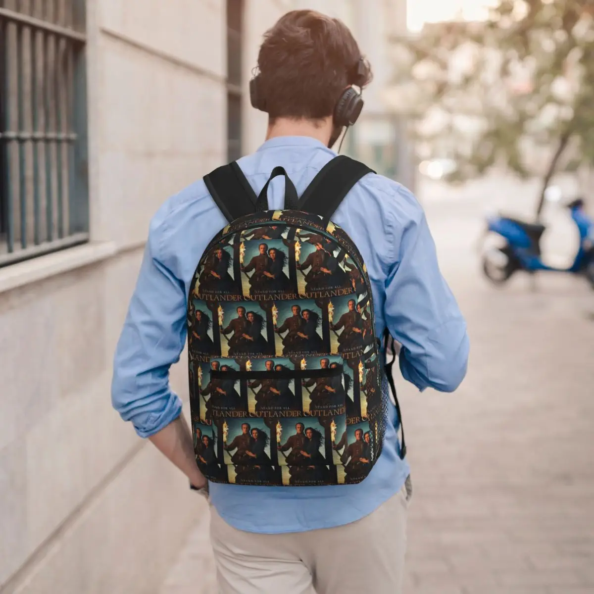 Jamie Fraser Outlander Backpack Student BookBag Children School Bag Computer Shoulder Bags for Men Women
Jamie Fraser Outlander Backpack Student BookBag Children School Bag Computer Shoulder Bags for Men Women
