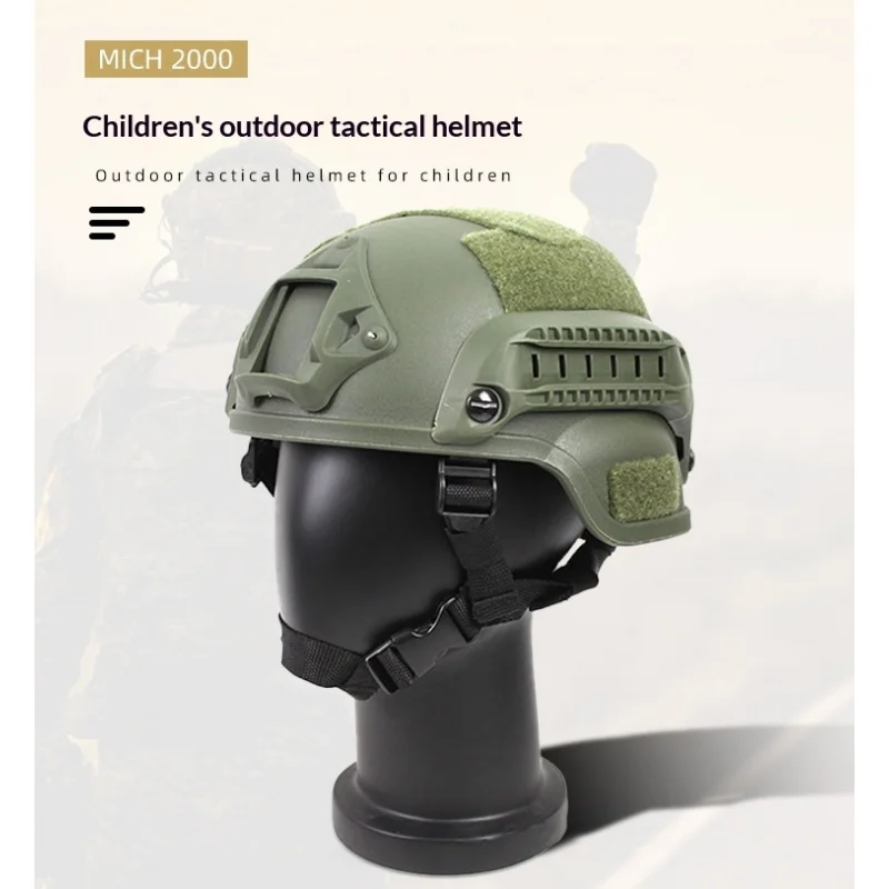 Kids MICH 2000 Tactical Helmet, Youth Airsoft CS Game Helmet with Rails for Military Training & Summer Camp
Kids MICH 2000 Tactical Helmet, Youth Airsoft CS Game Helmet with Rails for Military Training & Summer Camp