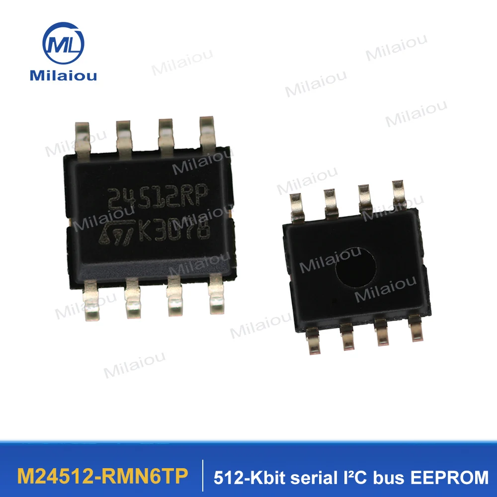 IC Chip FLASH Memory IC M24512-RMN6TP SOP8 M24512-R M24512 512-Kbit Bus EEPROM Brand New
IC Chip FLASH Memory IC M24512-RMN6TP SOP8 M24512-R M24512 512-Kbit Bus EEPROM Brand New