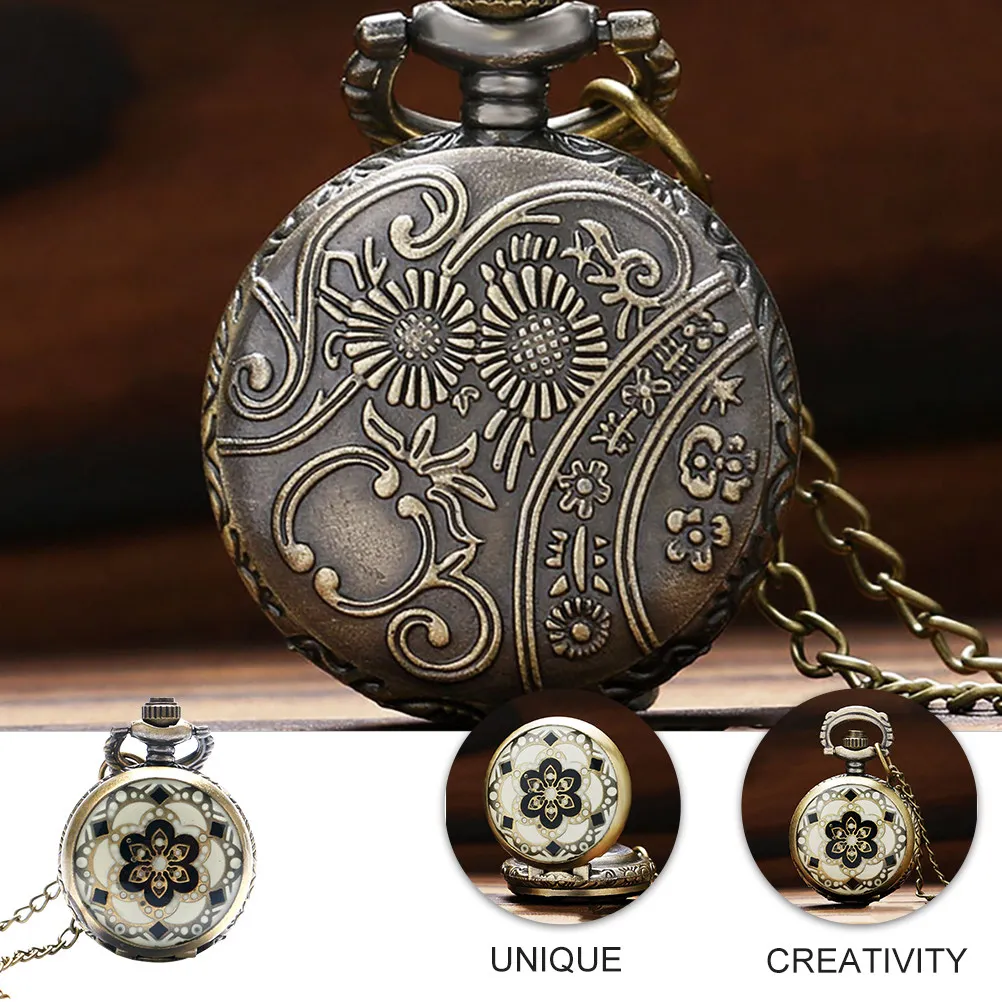 1Pcs Vintage Quartz Pocket Watch Retro Lightweight Portable Classic Watch for Men Women with Hanging Chain Mini Timepiece
1Pcs Vintage Quartz Pocket Watch Retro Lightweight Portable Classic Watch for Men Women with Hanging Chain Mini Timepiece