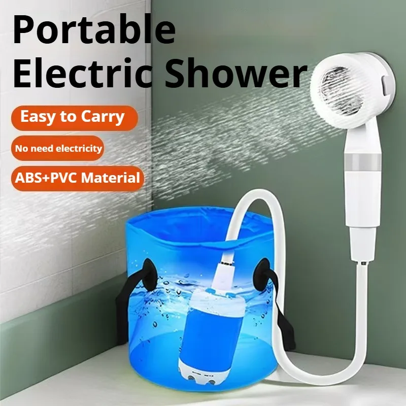 Portable Electric Shower Pump Outdoor Lightweight Hiking Travel USB Water Pump Convenient Multifunctional Camping Supplies
Portable Electric Shower Pump Outdoor Lightweight Hiking Travel USB Water Pump Convenient Multifunctional Camping Supplies