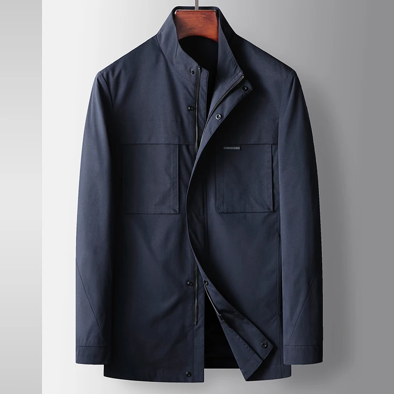2024 Spring New Style Men coat Fashion England Style Trench Coat Mens Casual Outerwear Jacket Mens Clothing full size M-3XL
2024 Spring New Style Men coat Fashion England Style Trench Coat Mens Casual Outerwear Jacket Mens Clothing full size M-3XL