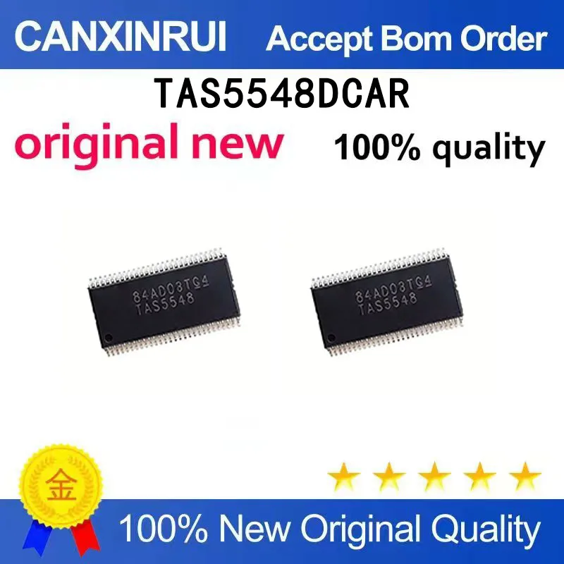 (5-100 pieces)Brand new original TAS5548DCAR TAS5548 TSSOP56 audio controller spot chip IC
(5-100 pieces)Brand new original TAS5548DCAR TAS5548 TSSOP56 audio controller spot chip IC