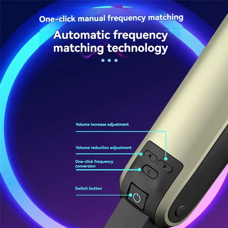 AAAEL-SKM9000 Беспроводной микрофон Профессиональный UHF Регулируемая частота Максимальная четкость звука для шоу-обучения на свадьбу C
AAAEL-SKM9000 Беспроводной микрофон Профессиональный UHF Регулируемая частота Максимальная четкость звука для шоу-обучения на свадьбу C