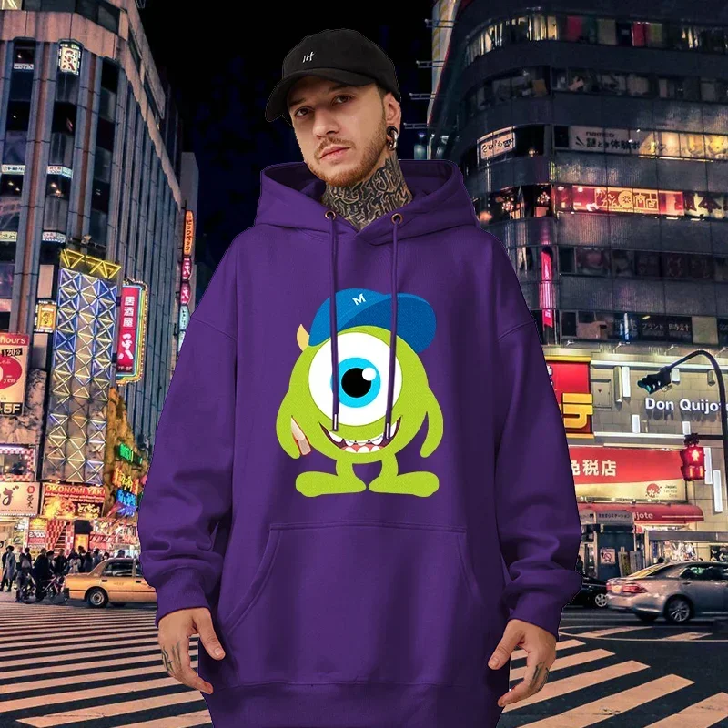 Male Sweatshirts Pocket Anime Monster University Sullivan Mike Print Long Sleeve Clothing Popular Men Hoodies Autumn Winter
Male Sweatshirts Pocket Anime Monster University Sullivan Mike Print Long Sleeve Clothing Popular Men Hoodies Autumn Winter