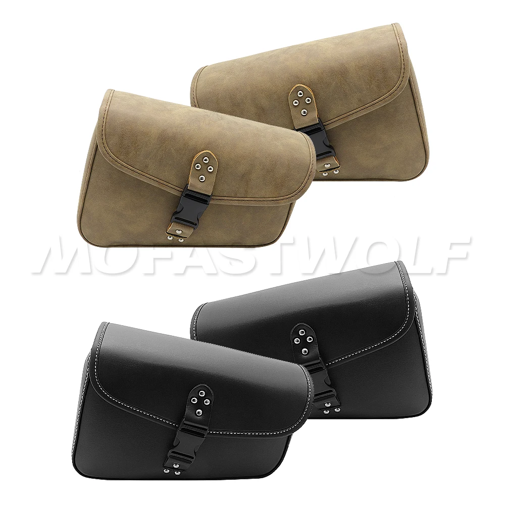 Universal Motorcycle PU Leather Saddlebags Side Tool Pouch Bag Luggage Saddle Bag For Harley Sportster XL 883 1200 48 72
Universal Motorcycle PU Leather Saddlebags Side Tool Pouch Bag Luggage Saddle Bag For Harley Sportster XL 883 1200 48 72