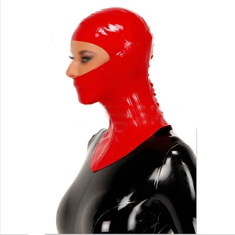 Latex Rubber Rice Mask Hooded Neck Corset Lace-up Club Suit Handmade Custom 0.4
Latex Rubber Rice Mask Hooded Neck Corset Lace-up Club Suit Handmade Custom 0.4