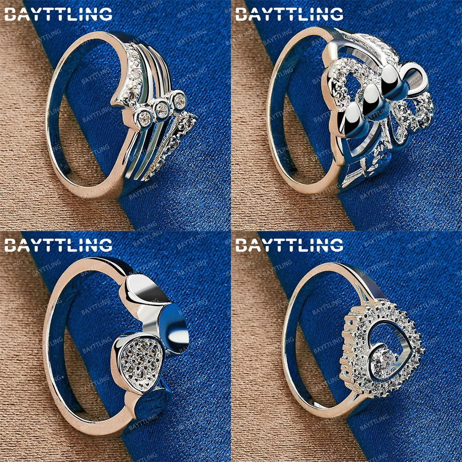 925 sterling silver 7/8/9/10 exquisite heart-shaped round ring for women's gift wedding jewelry temperament accessories
925 sterling silver 7/8/9/10 exquisite heart-shaped round ring for women's gift wedding jewelry temperament accessories