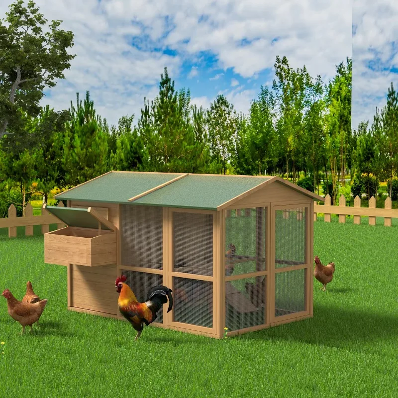 Large Outdoor Waterproof Wooden Chicken Coop Prefabricated Pet House Durable Poultry Cage for Small Animals Made in China
Large Outdoor Waterproof Wooden Chicken Coop Prefabricated Pet House Durable Poultry Cage for Small Animals Made in China