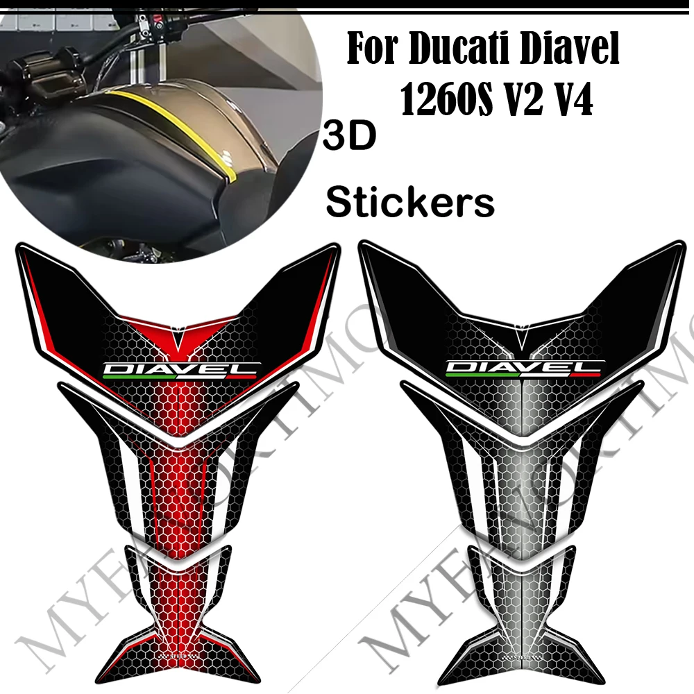 Motorcycle For Ducati Diavel 1260S V2 V4 Tank Pad Gas Fuel Oil Kit Knee Fairing Fender Windshield Handguard Protector Stickers
Motorcycle For Ducati Diavel 1260S V2 V4 Tank Pad Gas Fuel Oil Kit Knee Fairing Fender Windshield Handguard Protector Stickers