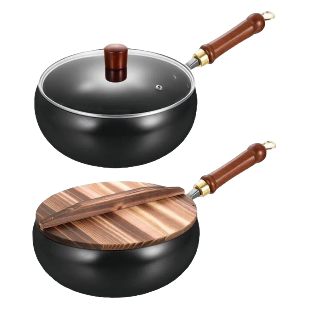 24CM Nonstick Wok Flat Bottom Chinese Wok Wooden Handle Iron Pan for Home Camping Restaurant Hotel Kitchen
24CM Nonstick Wok Flat Bottom Chinese Wok Wooden Handle Iron Pan for Home Camping Restaurant Hotel Kitchen