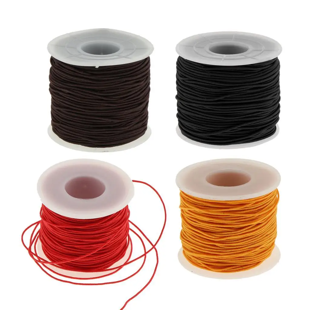 Elastic Cord Roll Nylon thread for craft Cord Bead Thread Cord Thread for Bead Jewelry Craft
Elastic Cord Roll Nylon thread for craft Cord Bead Thread Cord Thread for Bead Jewelry Craft