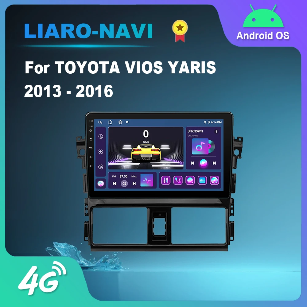 GPS-навигация Bluetooth 4G WiFi GPS-навигация для TOYOTA VIOS YARIS 2013-2016 Android Auto Автомобильный мультимедийный плеер
GPS-навигация Bluetooth 4G WiFi GPS-навигация для TOYOTA VIOS YARIS 2013-2016 Android Auto Автомобильный мультимедийный плеер