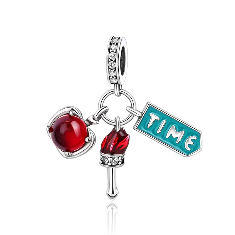 Danturn 925 Sterling Silver Original Bead Apple Torch Time Nameplate Charm fit Snake Chain Bracelet Fashion Women Jewelry Making
Danturn 925 Sterling Silver Original Bead Apple Torch Time Nameplate Charm fit Snake Chain Bracelet Fashion Women Jewelry Making