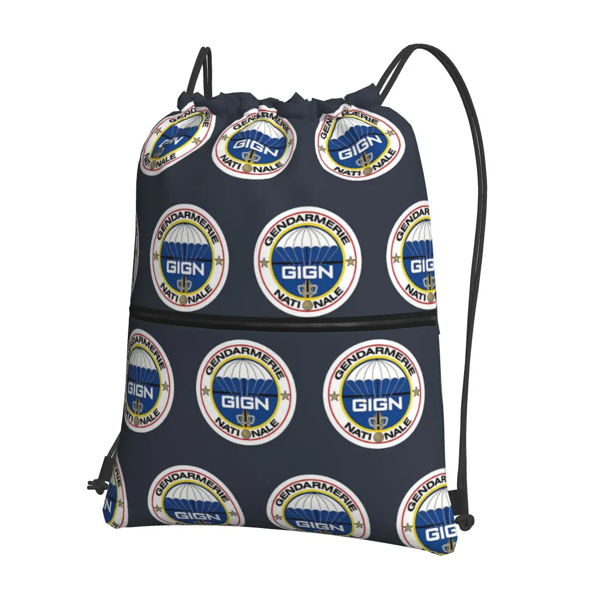 National Gendarmerie Intervention Group - GIGN (France) Backpacks Drawstring Bags Storage Bag Book Bags for Travel School
National Gendarmerie Intervention Group - GIGN (France) Backpacks Drawstring Bags Storage Bag Book Bags for Travel School