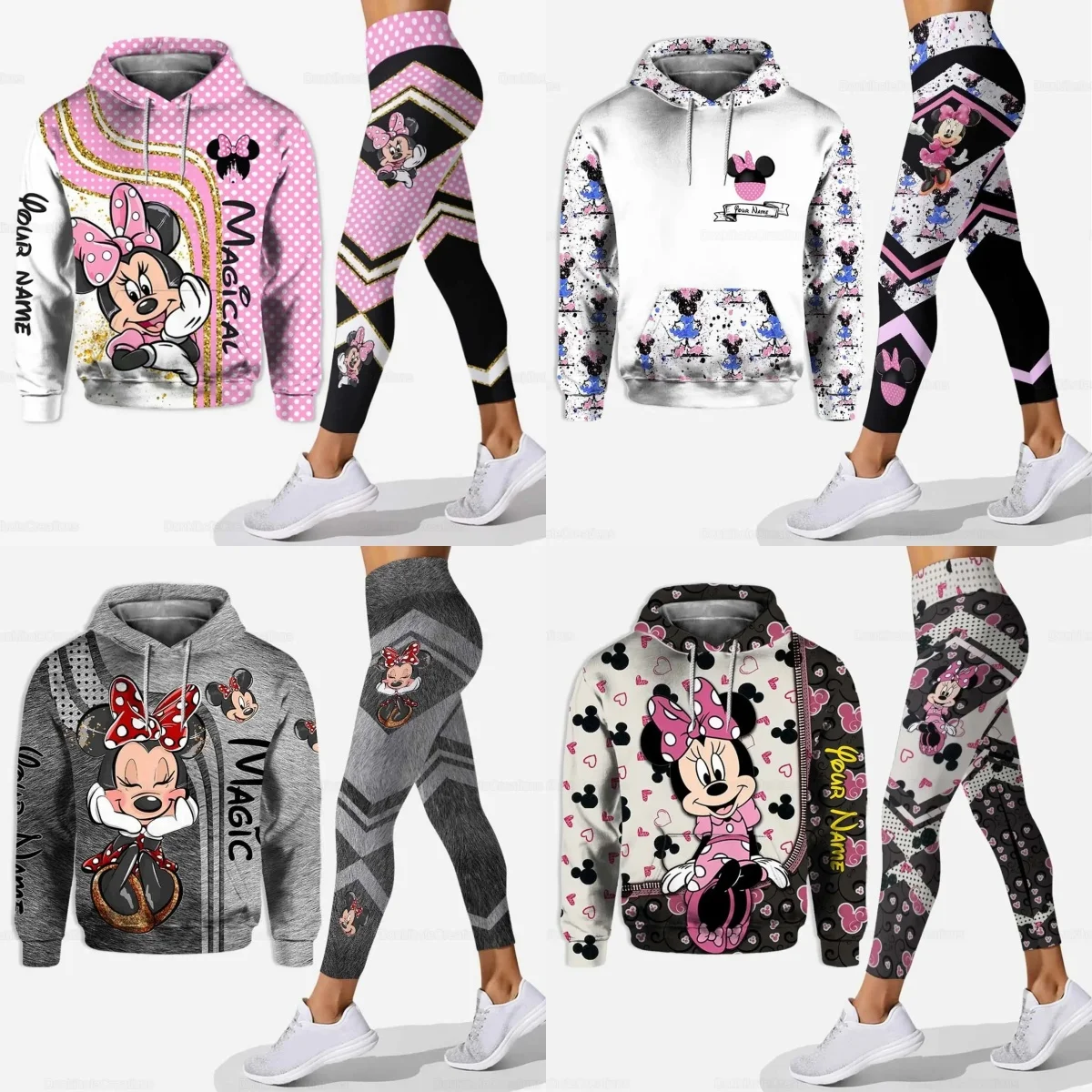 2024 3D Women's Set Sports Yoga Pants Sports Disney Yoga Set Fashion Sportswear Essential Hooded felpe спортивный костюм
2024 3D Women's Set Sports Yoga Pants Sports Disney Yoga Set Fashion Sportswear Essential Hooded felpe спортивный костюм