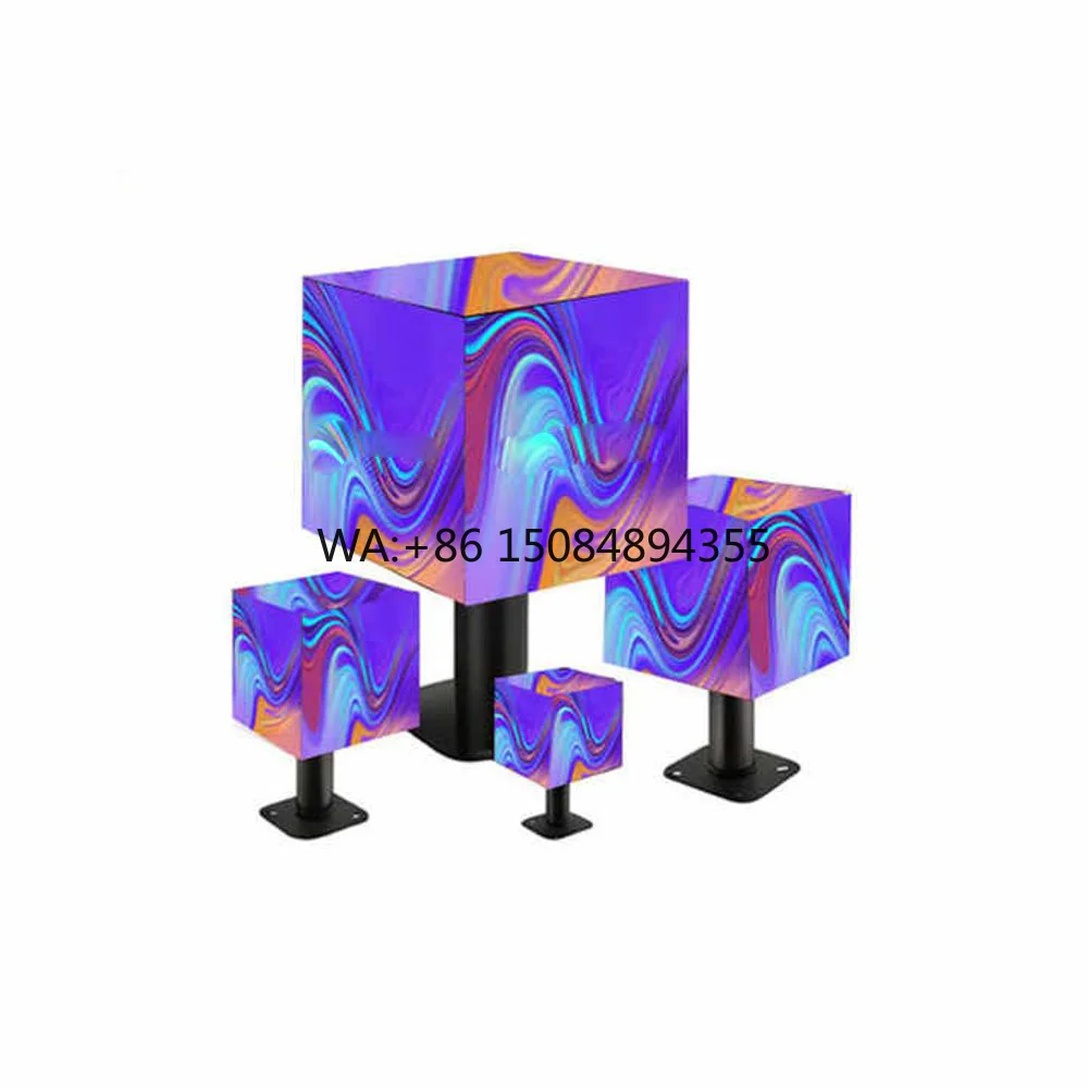 P2.5 P3 P4 P3.91 Led Cube Display Screen Magic Cubes Video Advertising Indoor Outdoor
P2.5 P3 P4 P3.91 Led Cube Display Screen Magic Cubes Video Advertising Indoor Outdoor