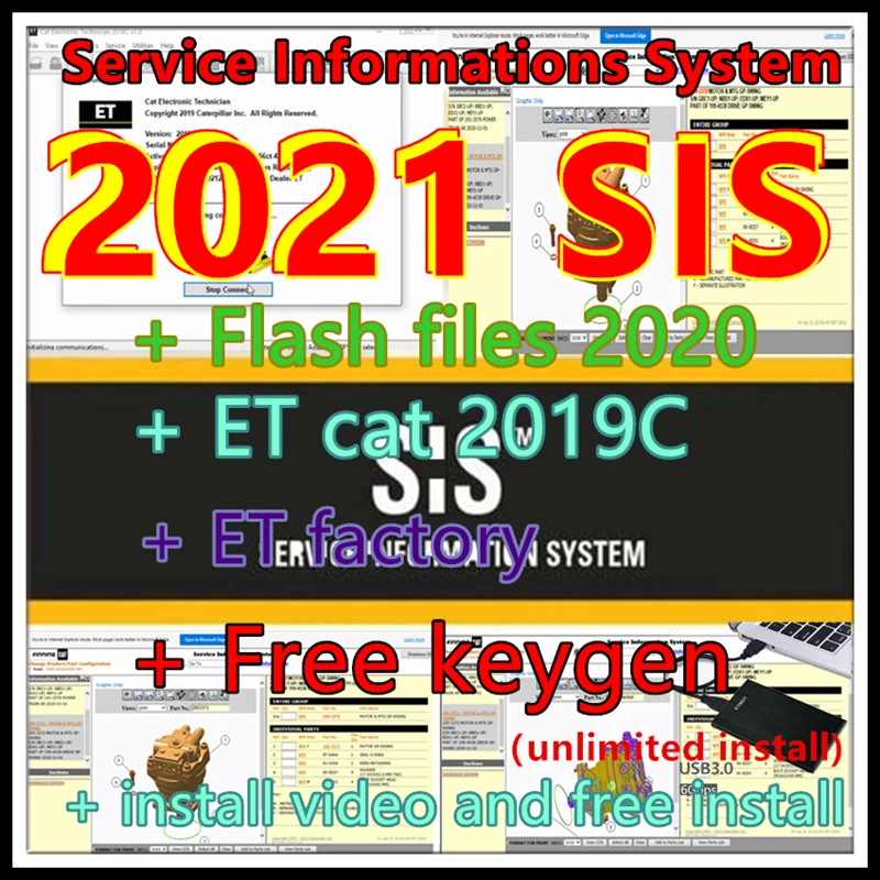 SIS 2021.1 for red Caterpillar CAT Service Information System 2021 sis + ET CAT 2019 + Flash files 2020+ ET Factory+ free keygen
SIS 2021.1 for red Caterpillar CAT Service Information System 2021 sis + ET CAT 2019 + Flash files 2020+ ET Factory+ free keygen