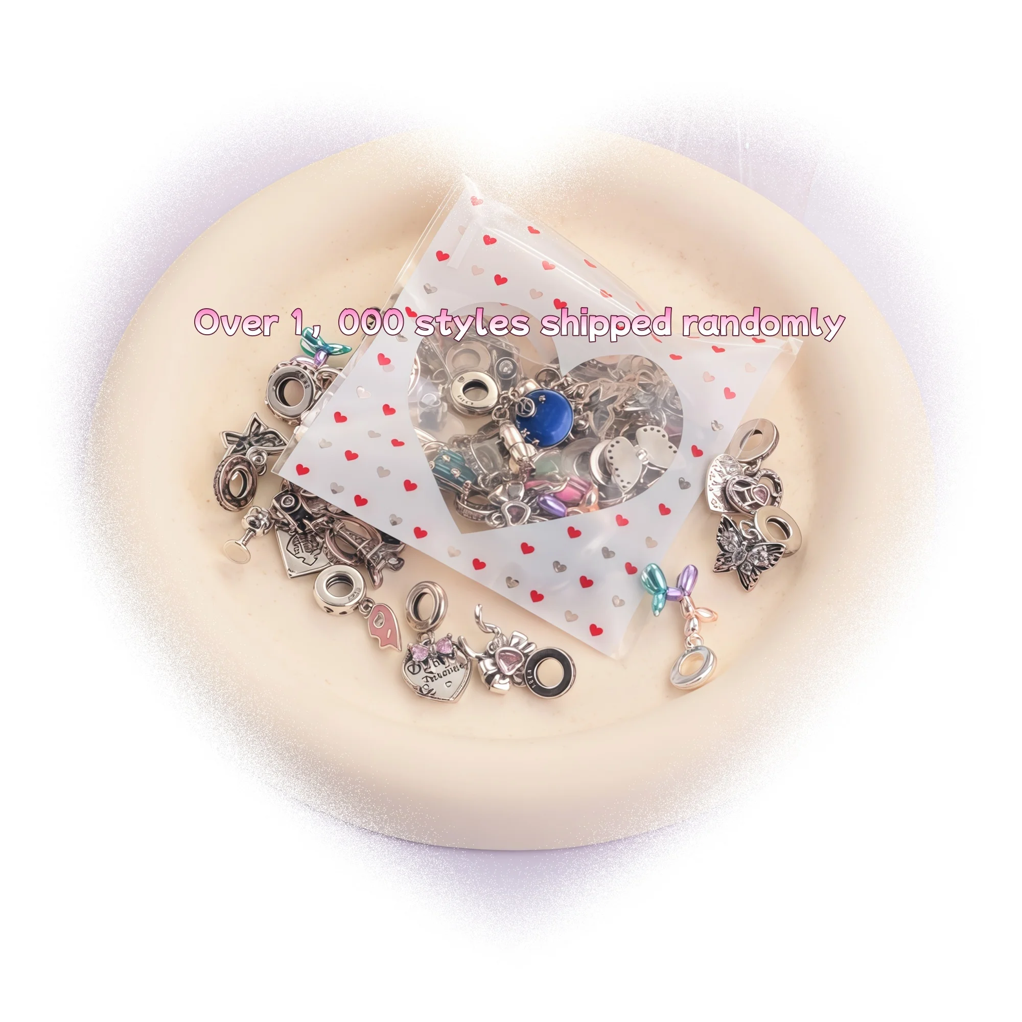 Over 1,000 styles shipped randomly 3/5/10PCS beads DIY Charms 925 Sterling Silver pendant DIY Bracelet Accessories Surprise gift
Over 1,000 styles shipped randomly 3/5/10PCS beads DIY Charms 925 Sterling Silver pendant DIY Bracelet Accessories Surprise gift