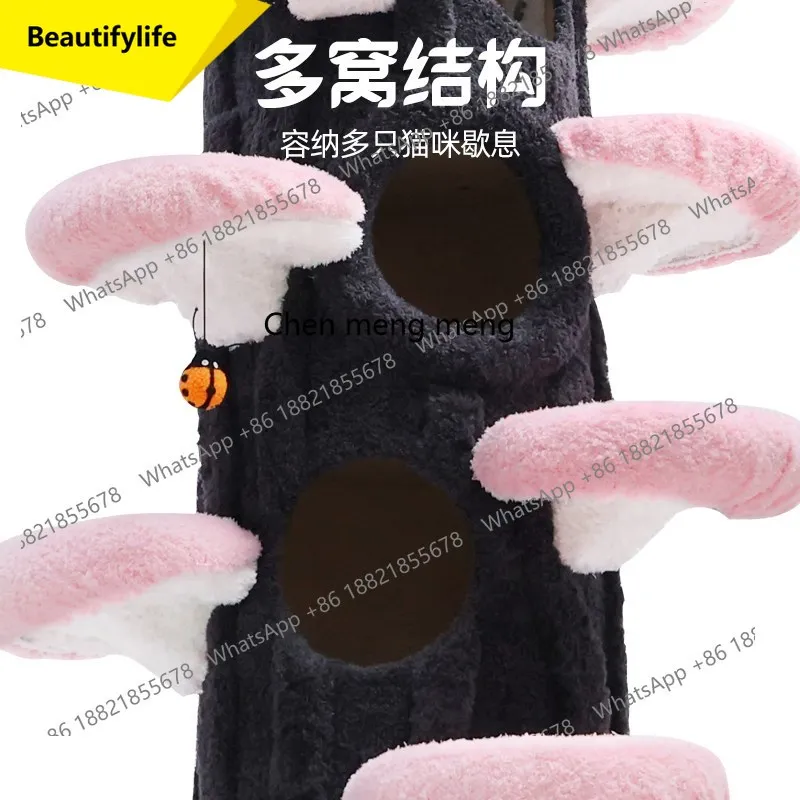 01A Большая платформа для прыжков кошачьего дерева, встроенная полка для кошек из цельного дерева, вилла, кошачье гнездо, чехлы для восхождения, зона отверстий для дерева
01A Большая платформа для прыжков кошачьего дерева, встроенная полка для кошек из цельного дерева, вилла, кошачье гнездо, чехлы для восхождения, зона отверстий для дерева