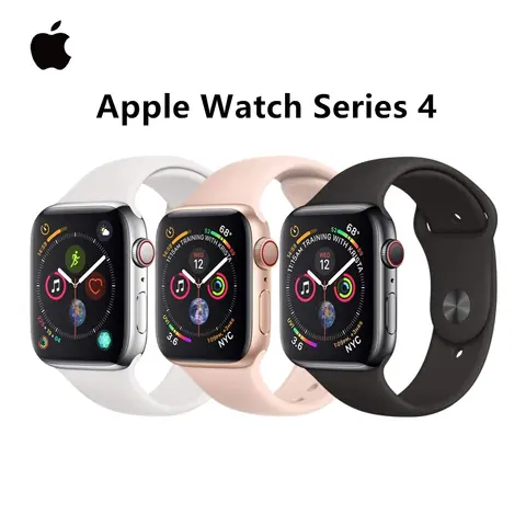 100% Original Apple Watch Series 4 Smartwatch 40MM/44MM GPS Aluminum with Sport Band